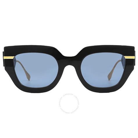 fendi fe400971|Fendi Blue Butterfly Ladies Sunglasses FE40097I 01V 51.